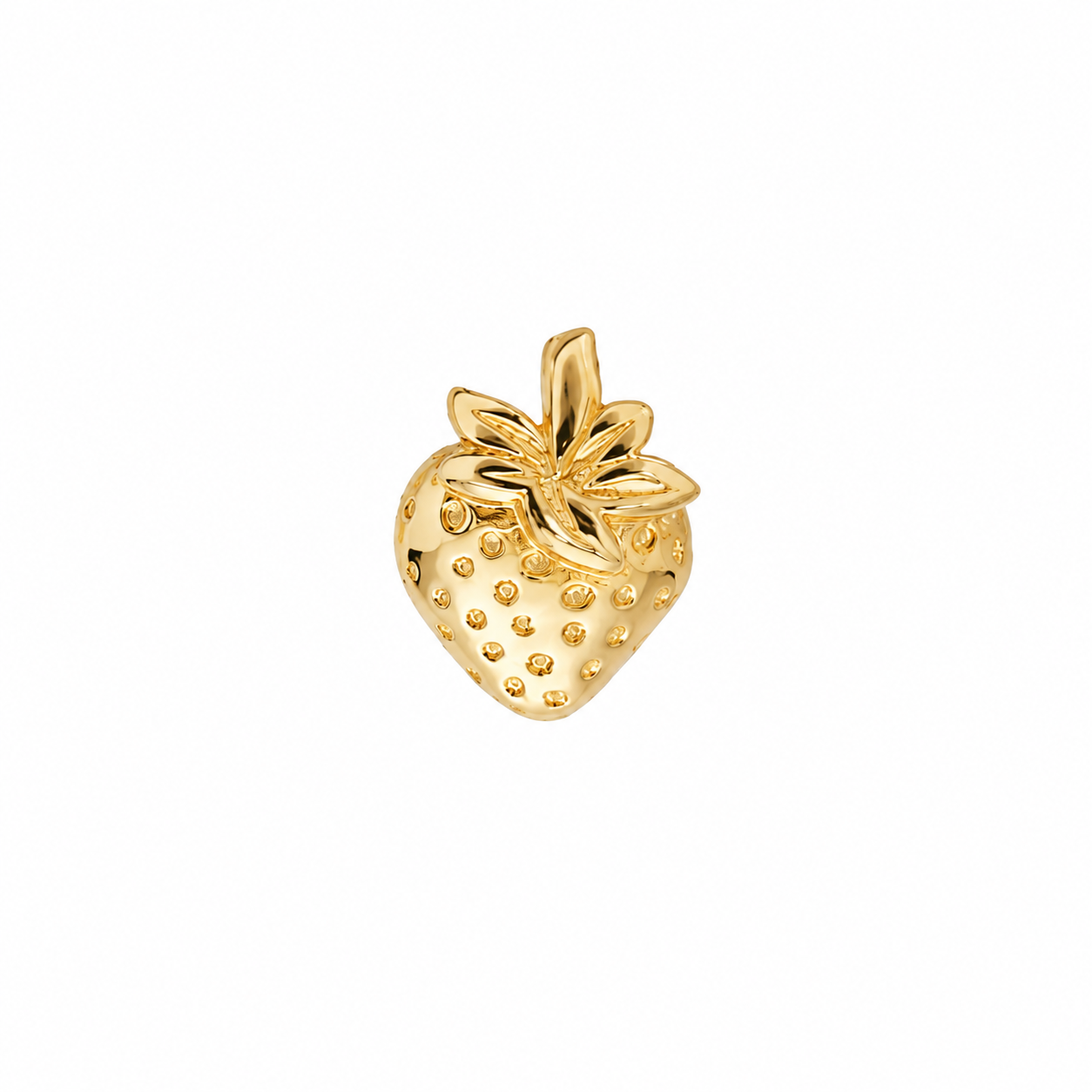 14K Gold Threadless Top