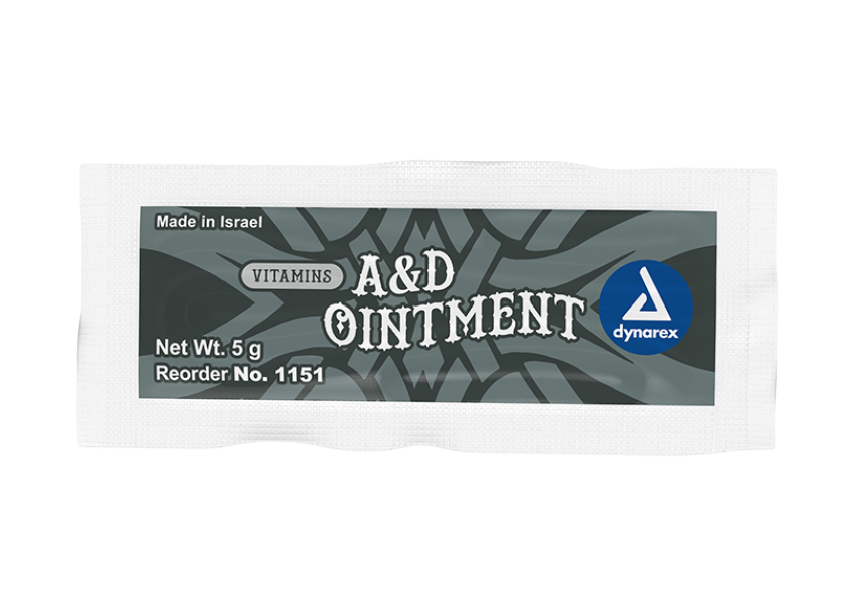 Dynarex A&D Ointment - Box of 144 Foil Packs