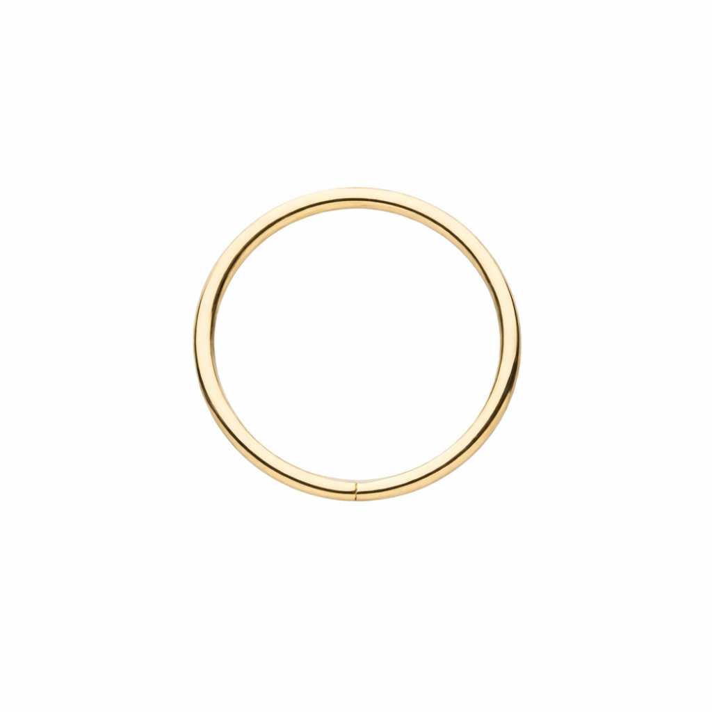 14k Solid Gold Seamless Ring