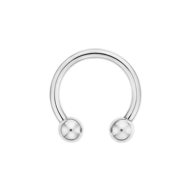 16G Titanium Internally Threaded Circular Barbell