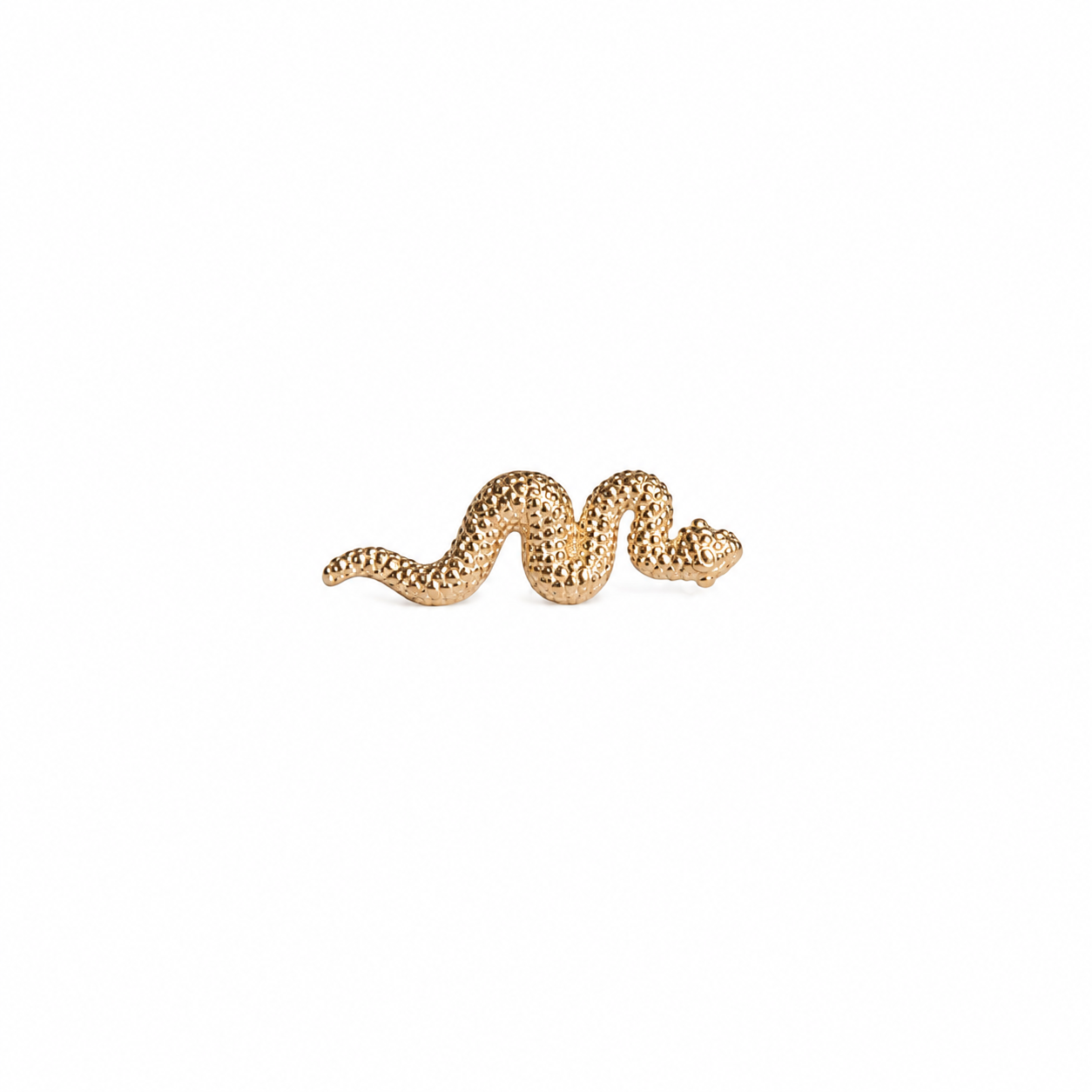 14K Gold Threadless Top