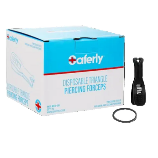 Sterilized Piercing Tringle Forceps – Disposable or Autoclavable