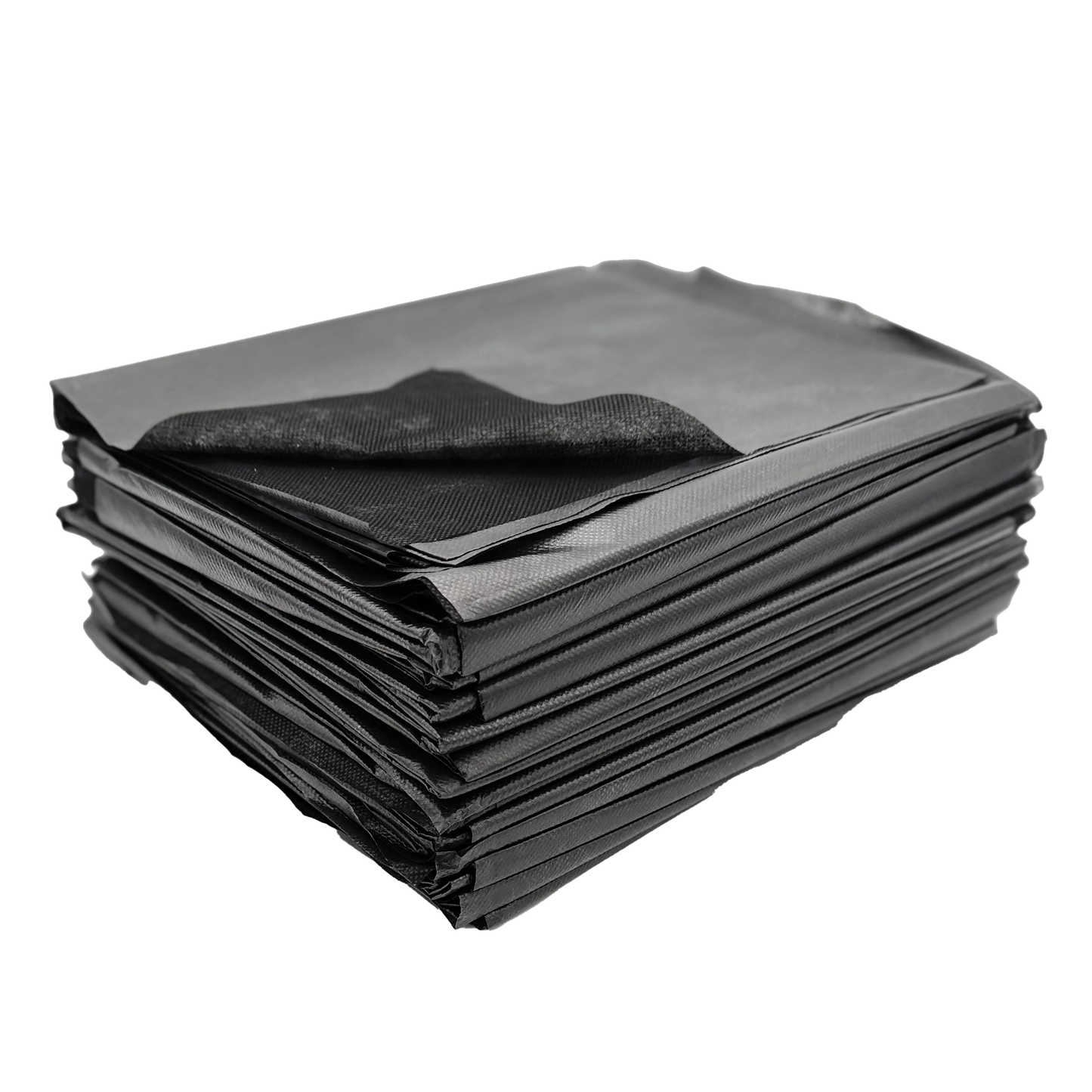 Unigloves Drape Sheet 40x90 Latex Free with Poly Barrier – Black 50pc Box