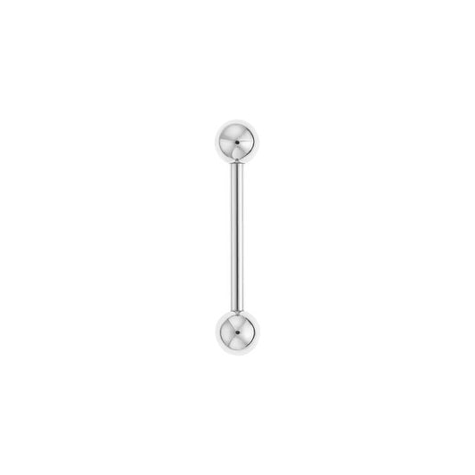 12G Titanium Internally Threaded Barbell