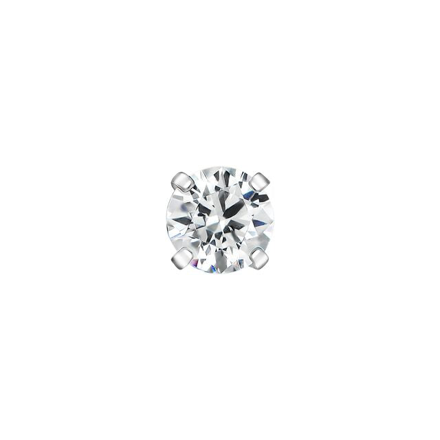14G Titanium Internally Threaded Prong Set 5mm