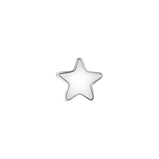 Titanium Threadless Top - Star