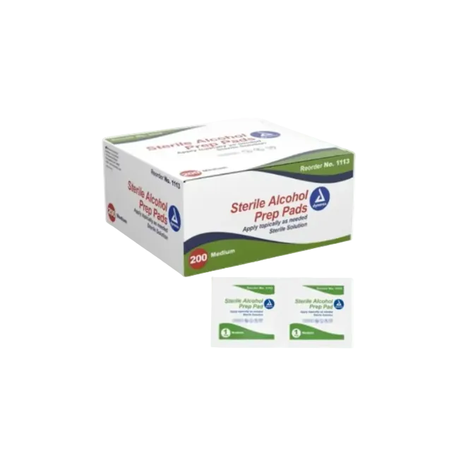Dynarex Alcohol Pads - Box of 200pc